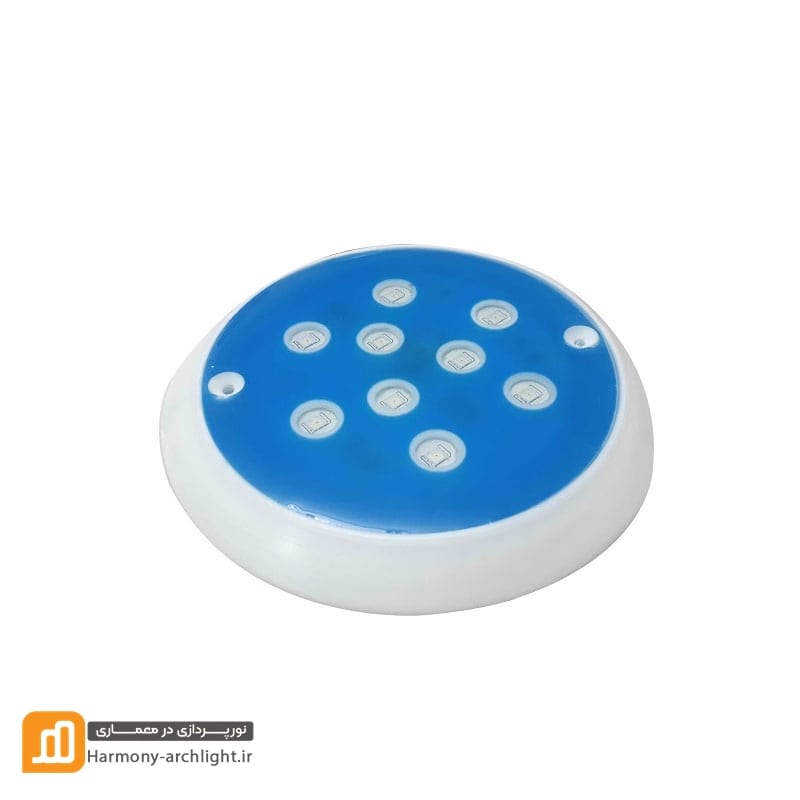 چراغ استخری گرد فلت روکار با 24 ماه گارانتی