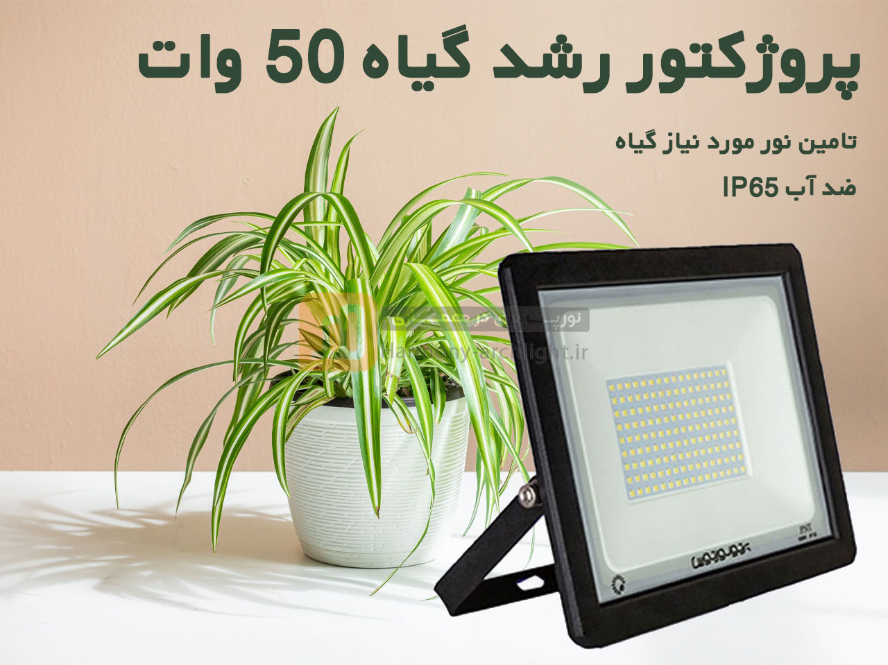 پروژکتور رشد گیاه 50 وات