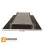 پروفیل چراغ خطی توکار شاخه 3 و 6 متری کد 1248