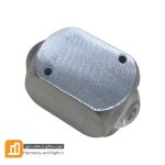 چراغ دکوراتیو دو طرفه نما با لنز محدب